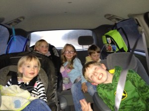 Starting the trip south