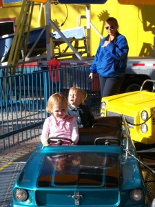 Cruising in a convertable